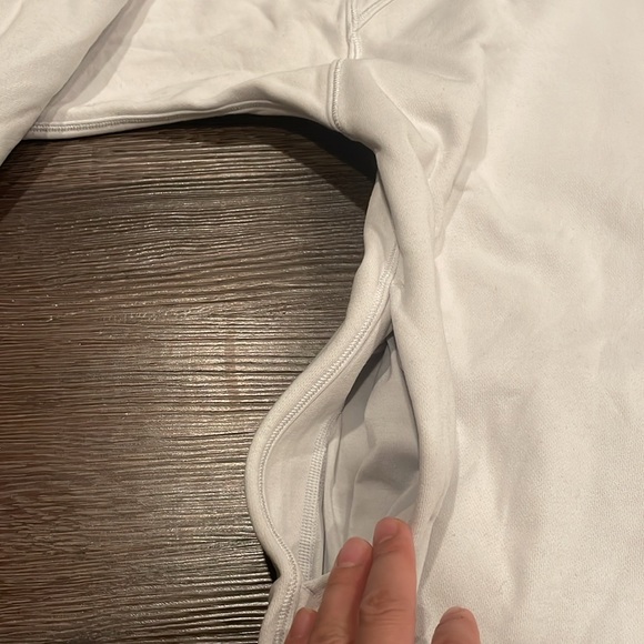 🗻Lululemon Broken Beats crew neck sweatshirt Dress Alpine White size xs - Picture 6 of 10